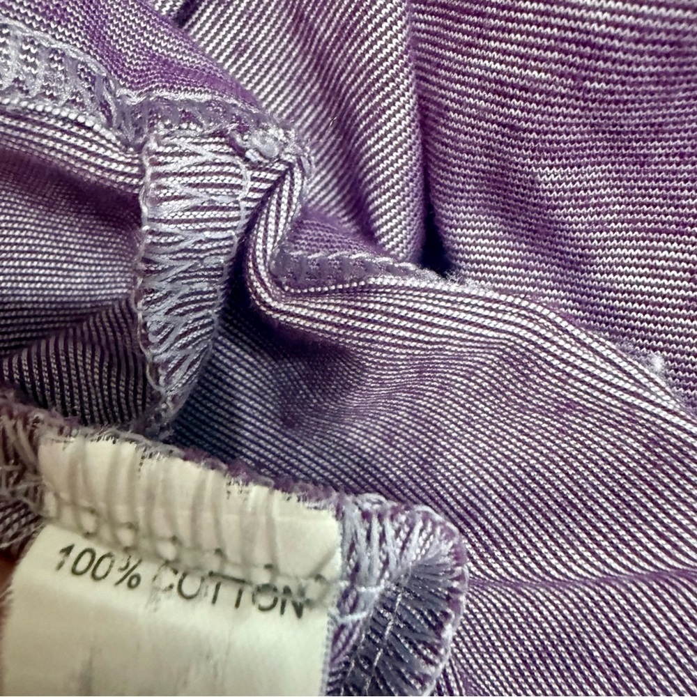 🌻EUC Giorgio Armani Tipped Polo | Quiet Luxury Mauve Textured Knit - Picture 7 of 7